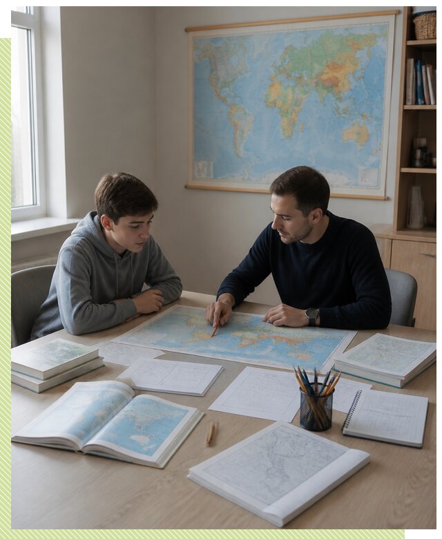 Профессиональная подготовка к ОГЭ по географии в Кронштадте